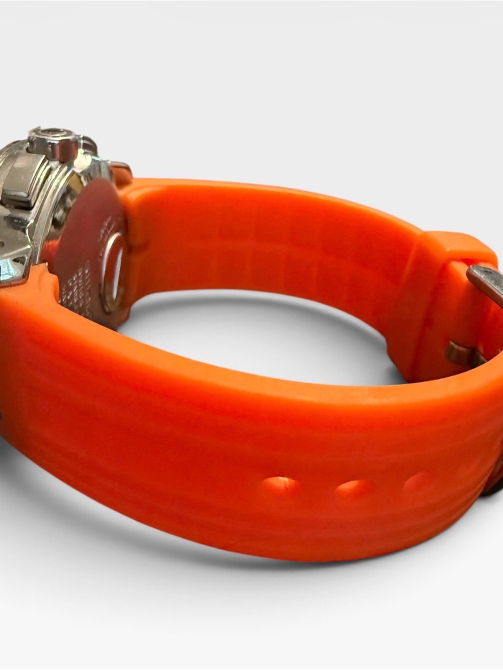 Vintage Swatch Irony Retrograde Bring Back YRS405 Orange Chronograph Watch - Picture 3 of 7